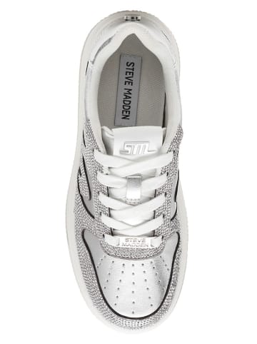 Sneakersy w kolorze srebrnym