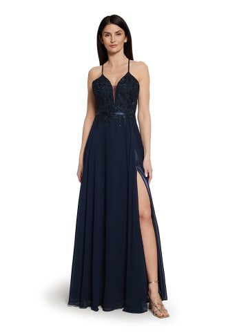 Kleid in Dunkelblau
