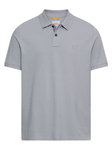 Poloshirt in Graublau