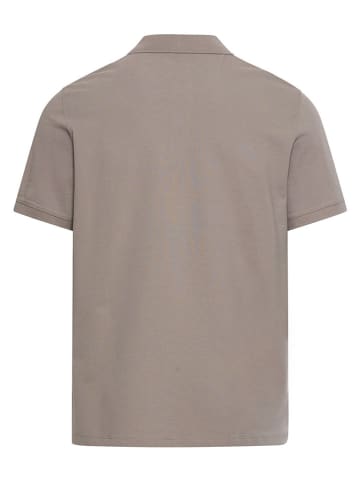 Koszulka polo w kolorze szarobrązowym