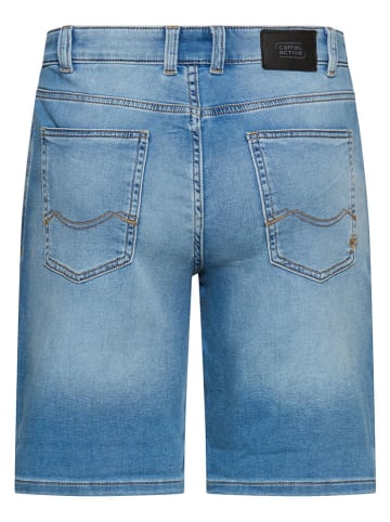 Spijkershort blauw
