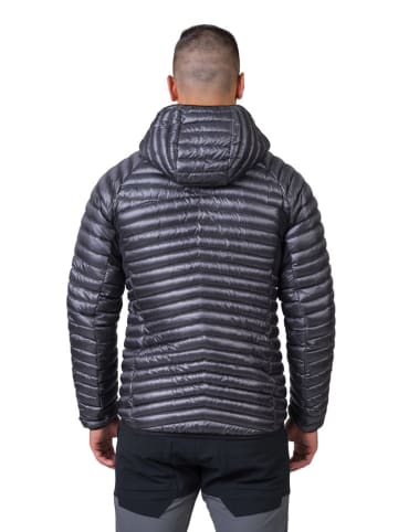 Doorgestikte jas "Mio Hoody" antraciet