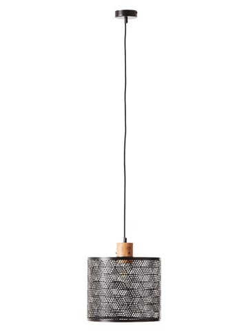 Lampa wisząca "Santy" w kolorze czarnym - wys. 120 x Ø 39 cm
