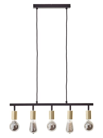 Lampa wisząca "Tiffany" w kolorze złoto-czarnym - 63 x 60 x 6 cm