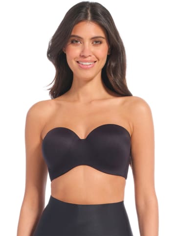 Biustonosz bandeau "Luxury Strapless Bra" w kolorze czarnym