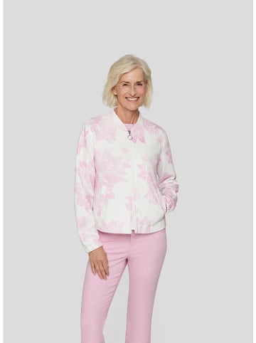 Blouson in Weiß/ Rosa