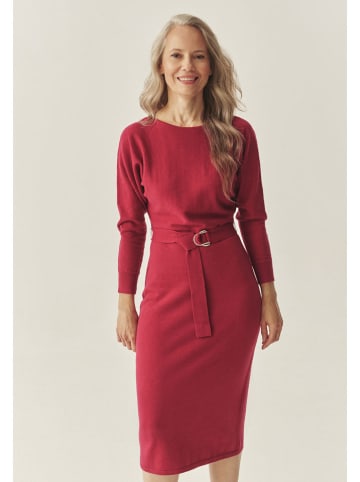 Gebreide jurk roze