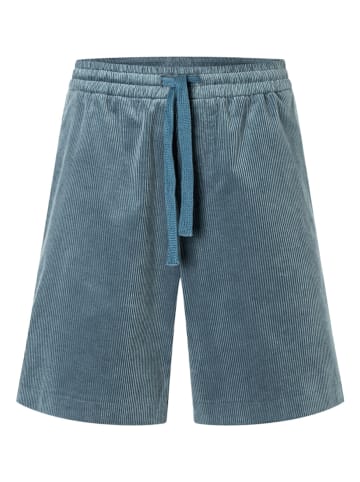 Cordshorts in Blau