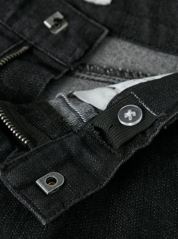 Jeans-Shorts "Rose" in Schwarz