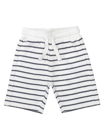 Bermuda wit/donkerblauw