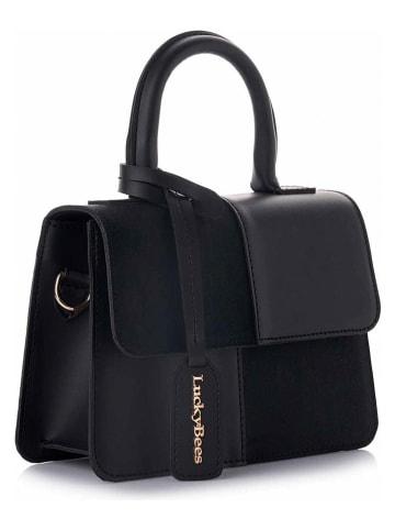 Henkeltasche in Schwarz - (B)21 x (H)15 x (T)8 cm