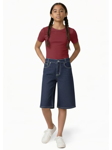 Jeans-Bermuda in Dunkelblau