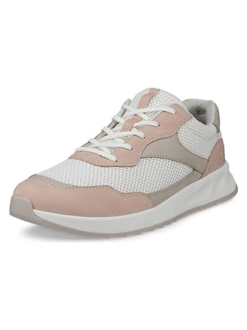 Leren sneakers "Otm" lichtroze/wit/beige