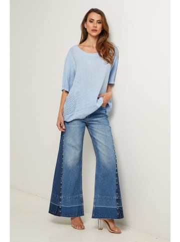 Blouse lichtblauw