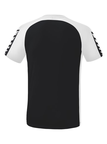 Trainingsshirt "Six Wings" in Schwarz/ Weiß