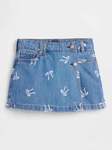 Spijkerskort blauw