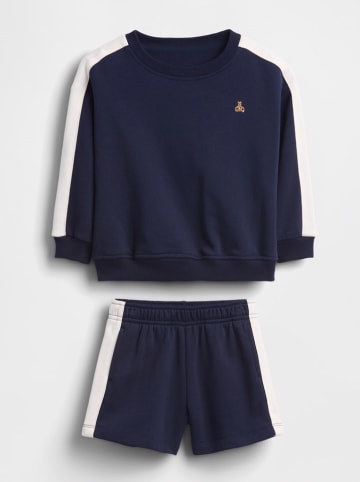 2-delige outfit donkerblauw