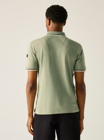 Koszulka polo "Adryan" w kolorze jasnozielonym