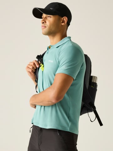 Funktionspoloshirt "Maverik Stretch" in Türkis