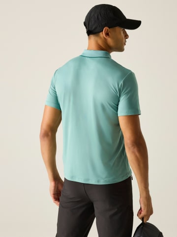 Funktionspoloshirt "Maverik Stretch" in Türkis