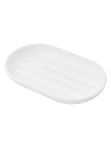 Seifenschale ''Touch'' in Weiß - (B)14 x (H)2 x (T)9 cm
