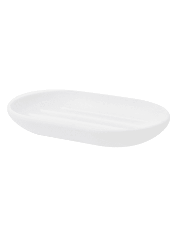 Seifenschale ''Touch'' in Weiß - (B)14 x (H)2 x (T)9 cm