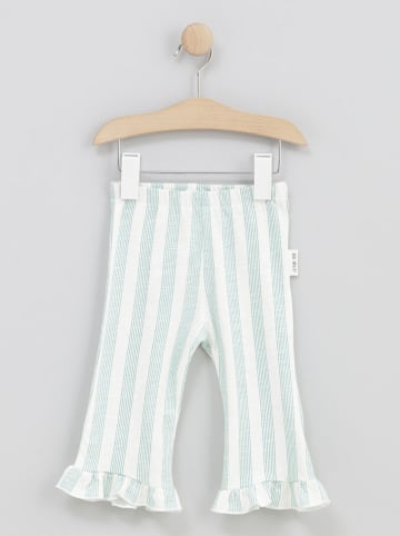 Schlagleggings in Creme