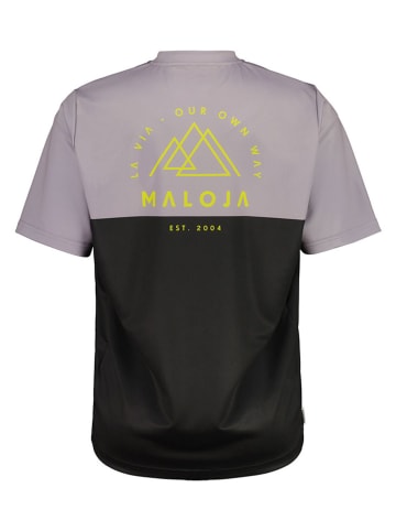 Fahrradtrikot "BarettiM. All Mountain" in Flieder/ Schwarz