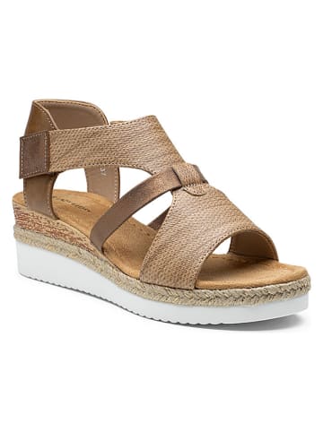 Sleehaksandalen camel
