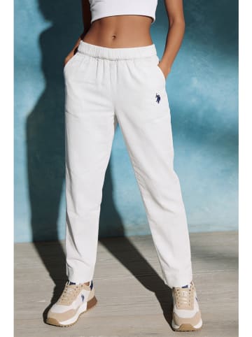Stoffen broek wit