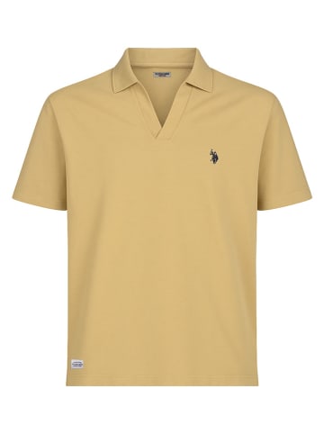 Koszulka polo w kolorze beżowym
