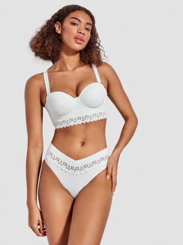 Biustonosz bikini w kolorze białym