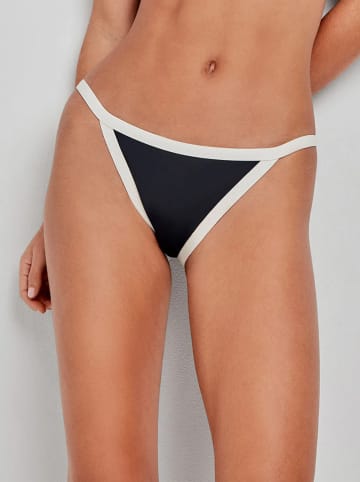 Bikini-Hose in Schwarz/ Weiß