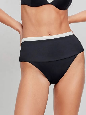Bikini-Hose in Schwarz/ Weiß