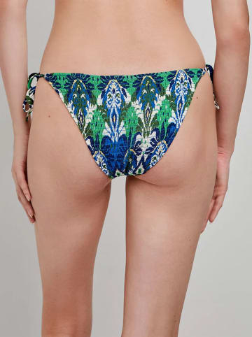 Figi bikini w kolorze zielono-niebieskim