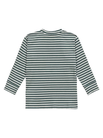 Longsleeve "Lemon" in Weiß/ Grün/ Gelb