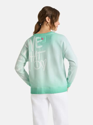 Sweatshirt "Skip" in Grün