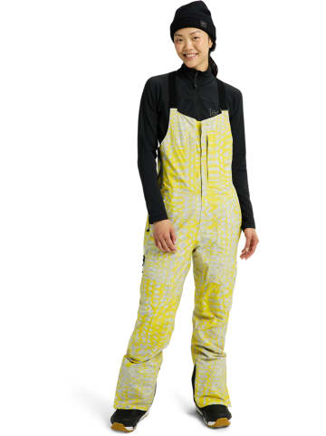 Ski-/ Snowboardhose "[ak] Kimmy GORE-TEX 2L Bib Pants" in Gelb/ Grau