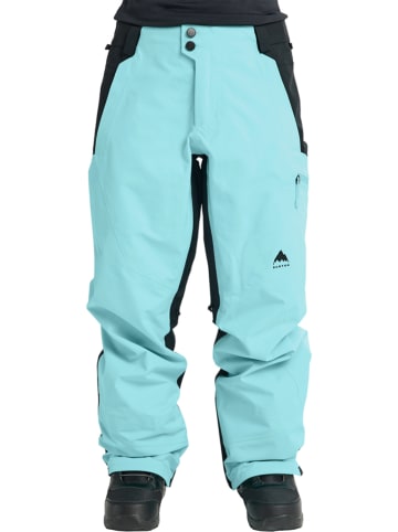Ski-/ Snowboardhose "Reserve 3L" in Schwarz/ Türkis