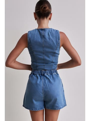 Jeansweste in Blau