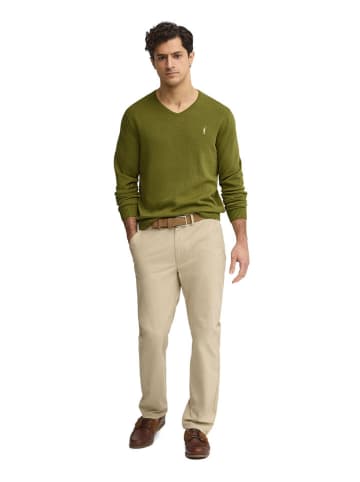 Sweter w kolorze khaki