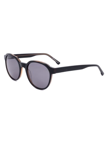 Herren-Sonnenbrille in Schwarz/ Dunkelblau