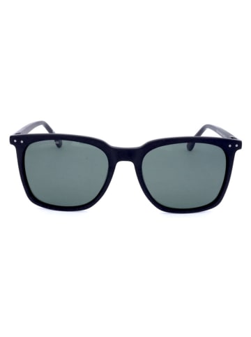 Herren-Sonnenbrille in Dunkelblau/ Grau