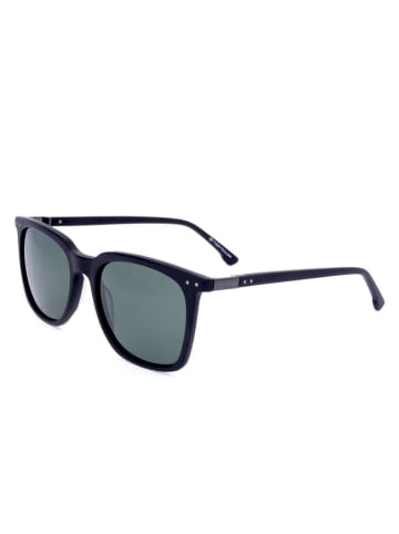 Herren-Sonnenbrille in Dunkelblau/ Grau