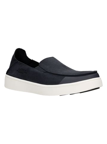 Slippersy w kolorze granatowym