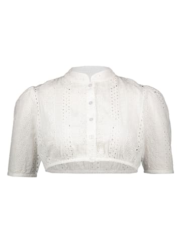 Dirndlbluse in Weiß