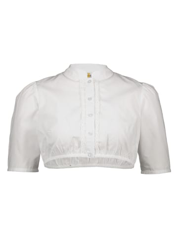 Dirndlbluse in Weiß
