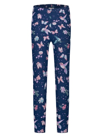 Legginsy w kolorze granatowym