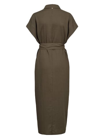 Hemdkleid "Nuherina" in Khaki