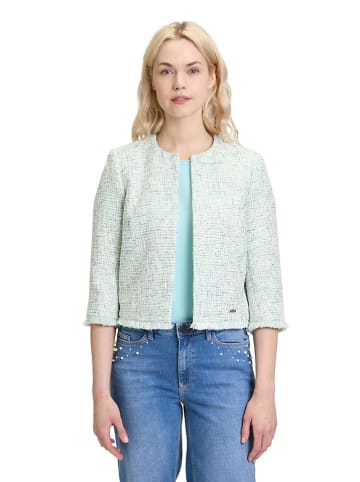 Übergangsjacke in Hellblau/ Creme